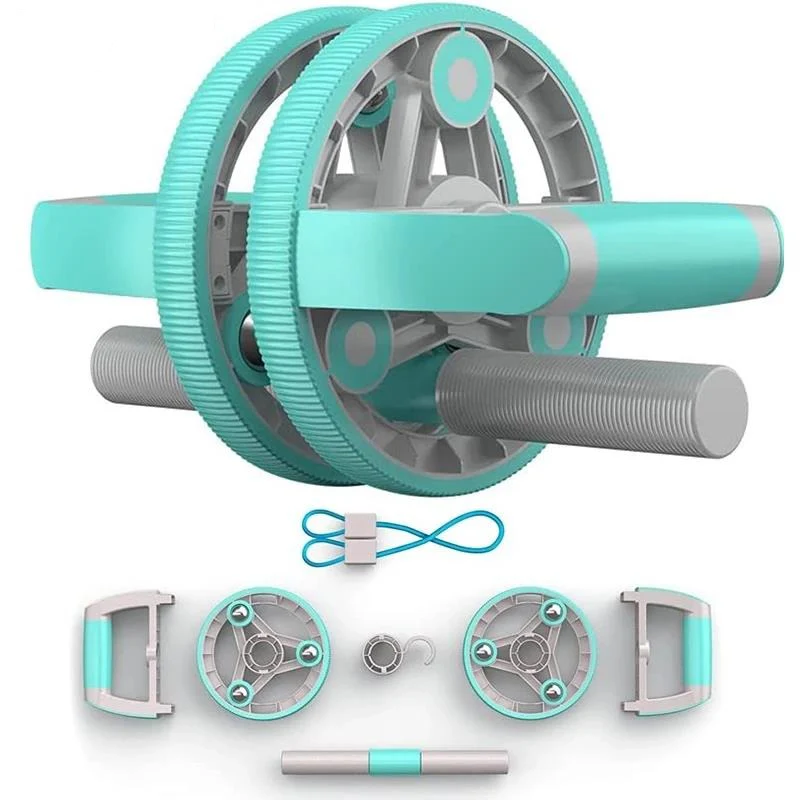 Self-Retracting Home Fitness Abdominal Wheel Roller - Image 2