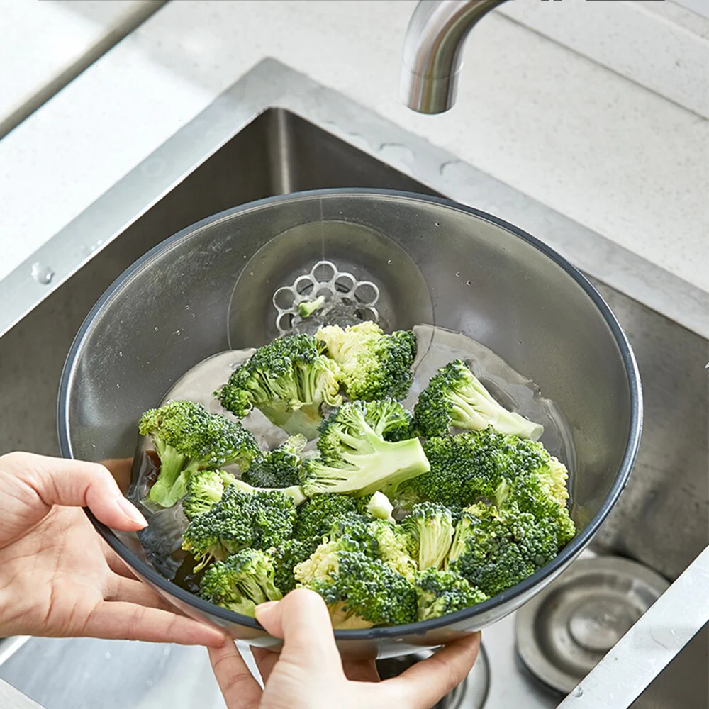 Creative Non-Slip Vegetable Drainer Basket - Image 2