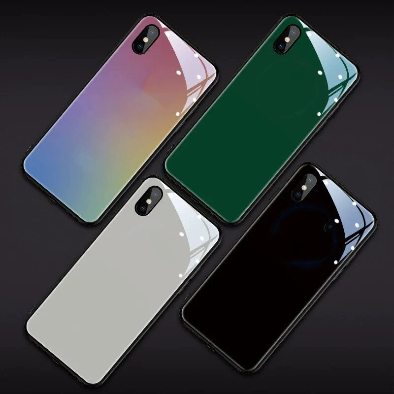 Shiny Apple LED Light iPhone Case - Image 1
