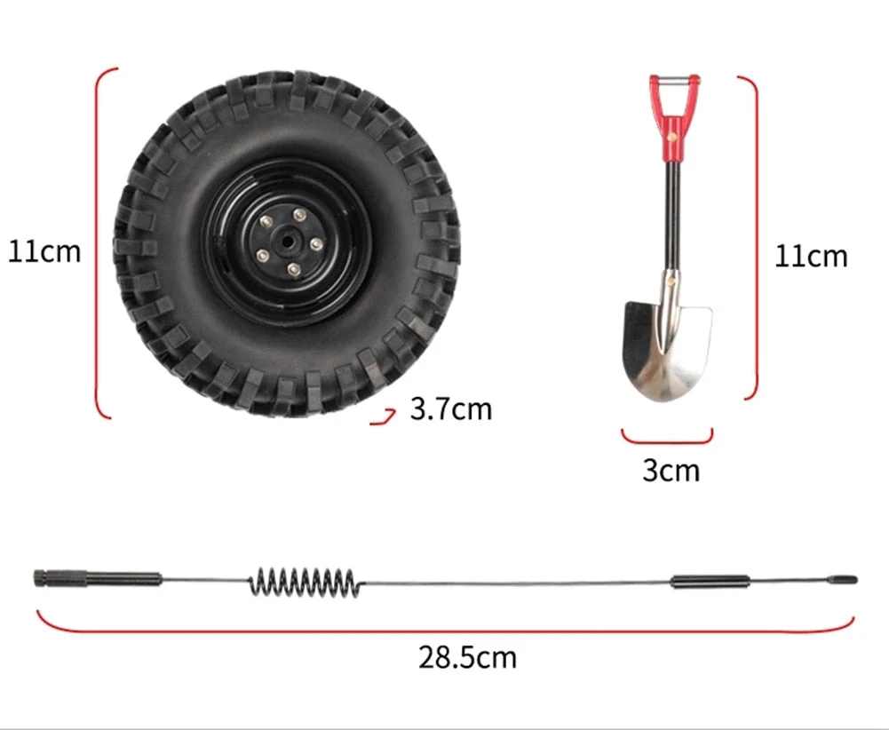 3D Mini Car Sticky Tire Decor - Image 3