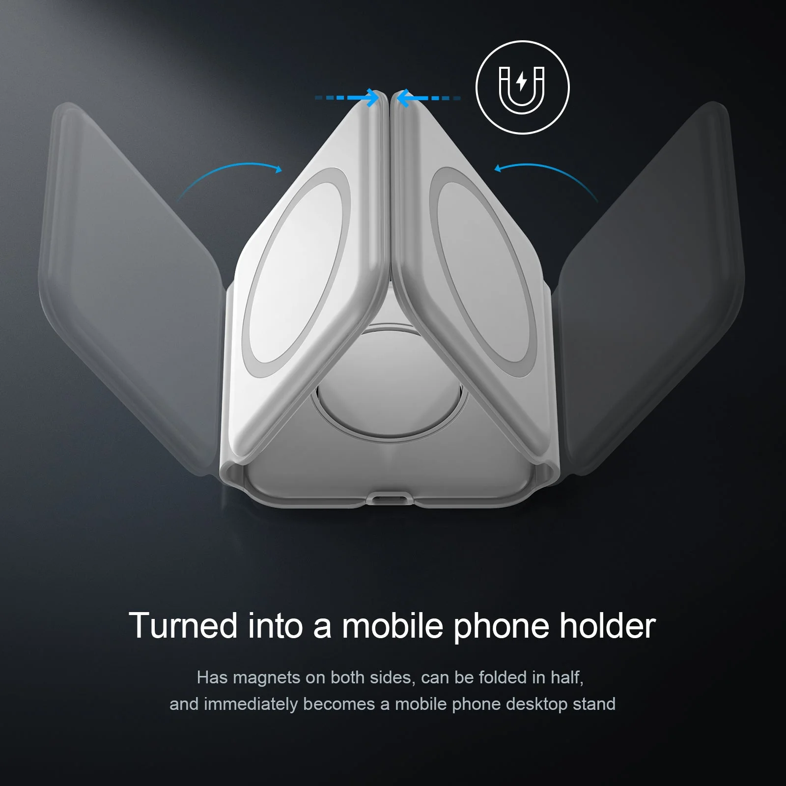 3in1 Foldable Wireless Charging Pad - Image 2