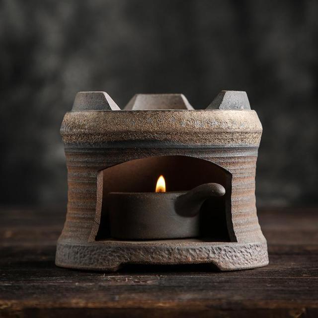 Vintage Art Ceramic Teapot Warmer Holder - Image 2