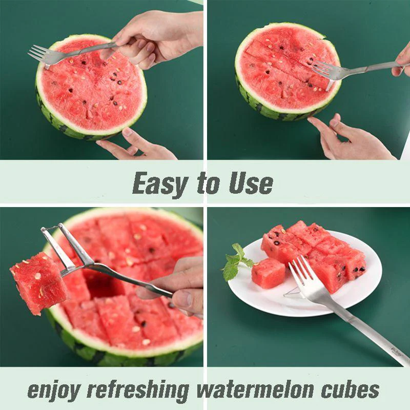 Easy Watermelon Slicer Fork - Image 3