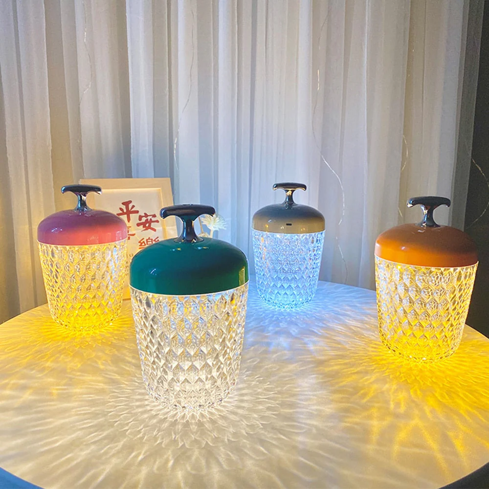 Nordic Elegant Atmosphere Crystal Table Lamp - Image 1