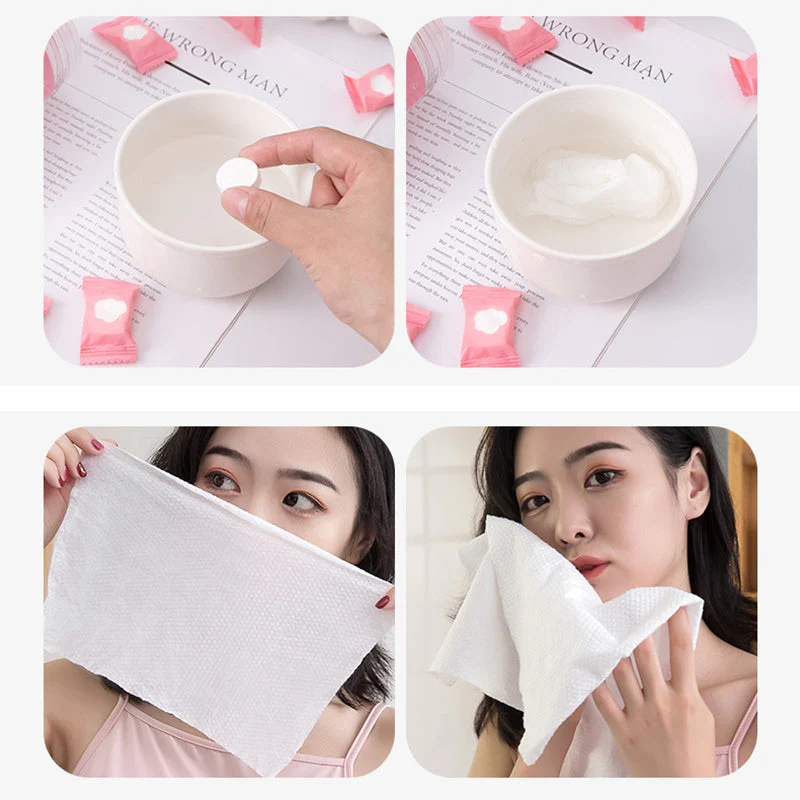 Magic Disposable Travel Towel Tablet Set - Image 3
