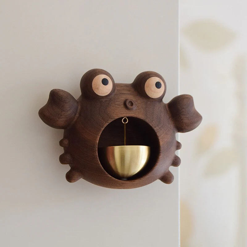 Solid Wood Cute Hanging Door Bell - Image 2