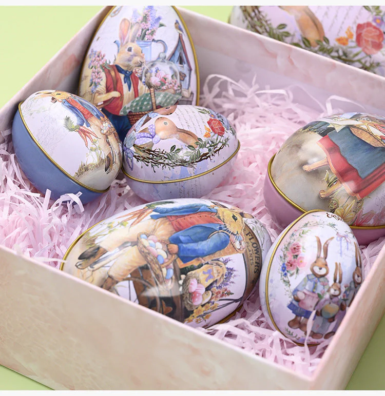 Mini Easter Egg Rabbit Gift Box - Image 3