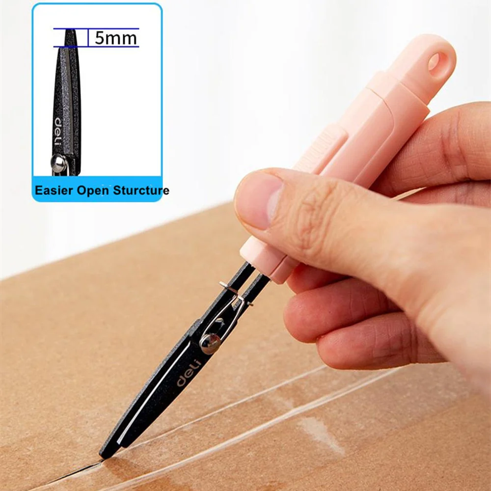 Foldable Mini Safe Paper Cutter Scissor - Image 3