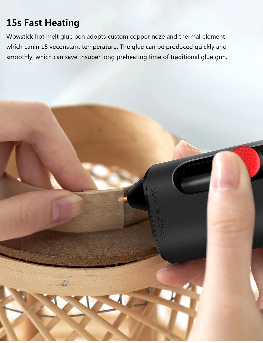 Cordless Rechargeable Glue Pen Kit - Image 3