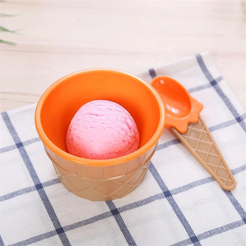 Candy Melting Ice Cream Bowl Set - Image 1