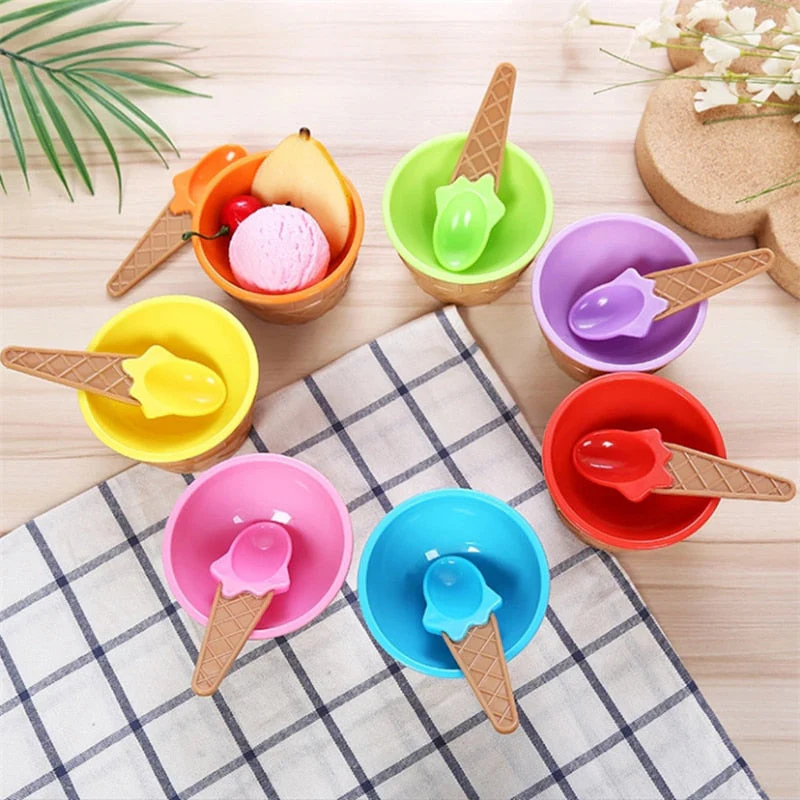 Candy Melting Ice Cream Bowl Set - Image 3
