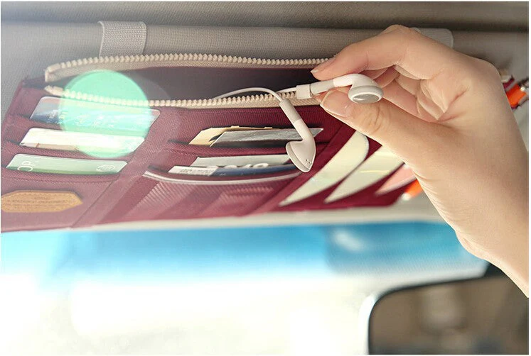 High-grade Sun Visor Storage Bag for Car - Image 2