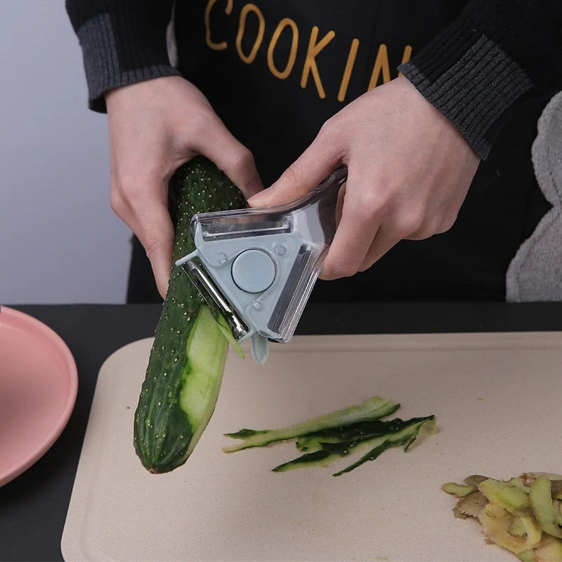 Magic Multi-Blade Triangle Vegetable Peeler - Image 1