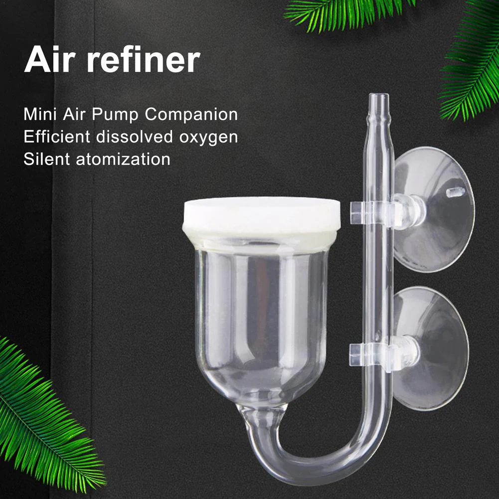 Aquarium Glass Bubble Oxygen Refiner - Image 2