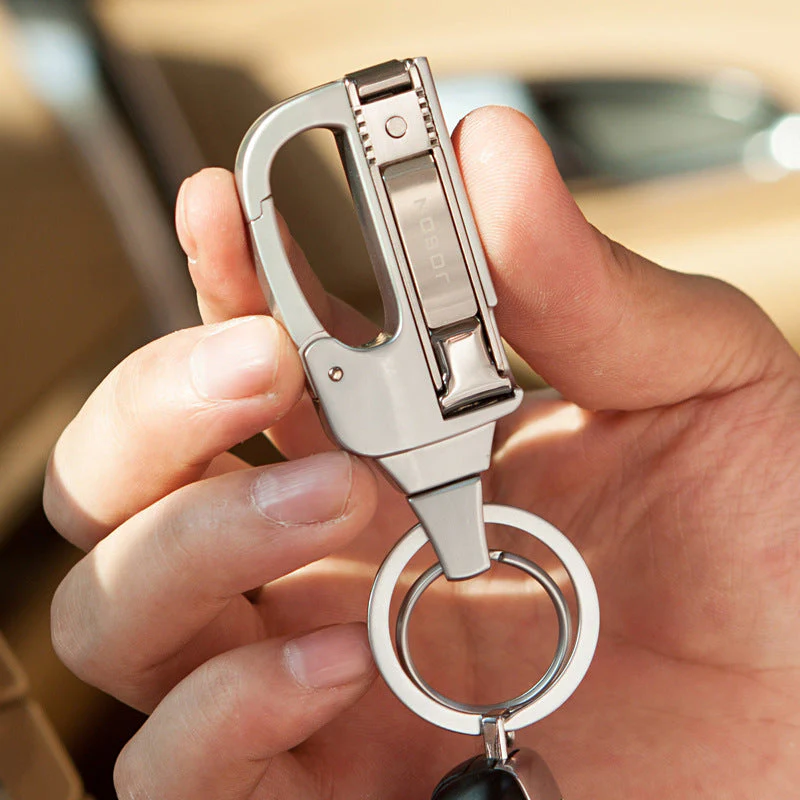Luxury Foldable Keychain Nail Clipper - Image 2