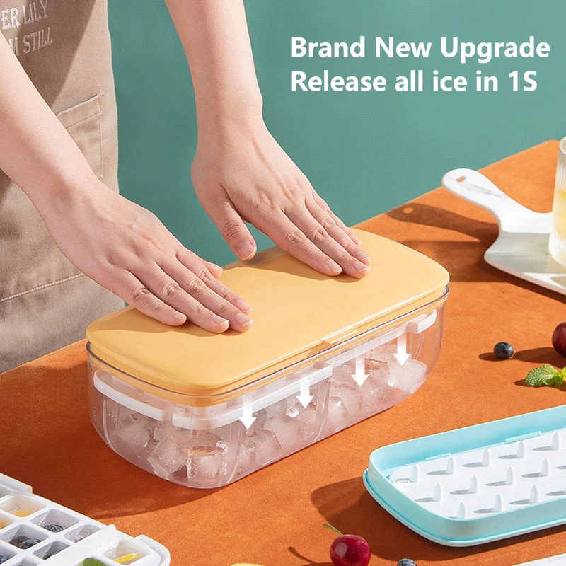 Double Layer Lazy Ice Maker Storage Box - Image 3