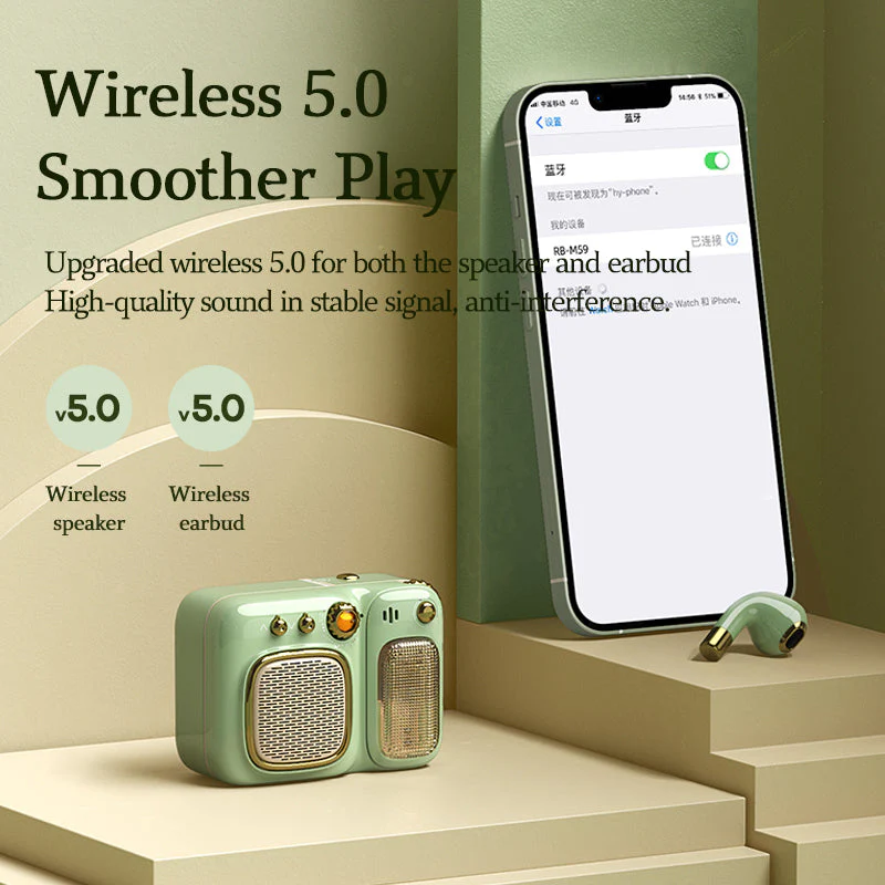 Bluetooth  Earbuds Headset Mini Speaker - Image 3