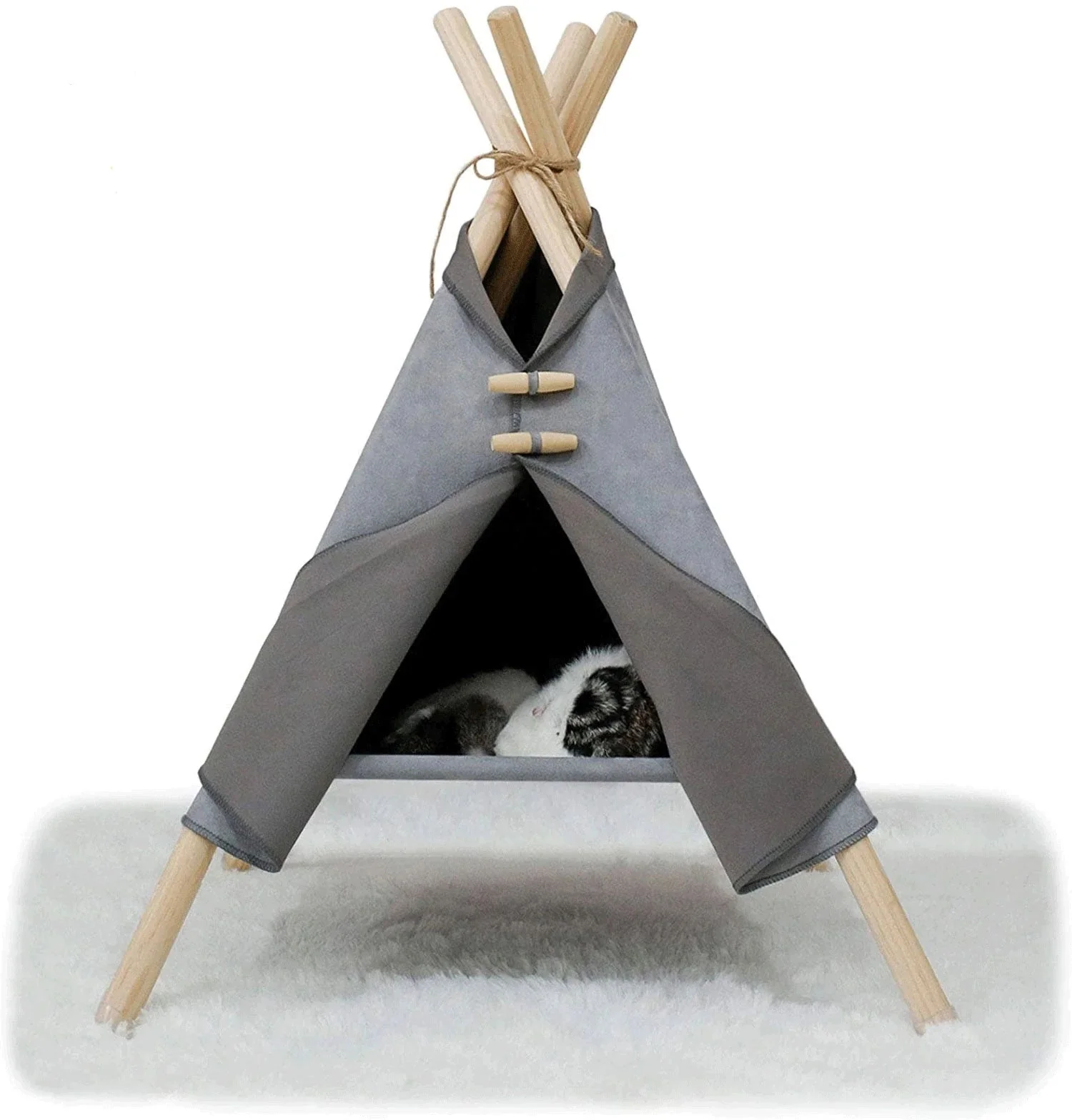 Portable Cute Pet Bed Tent - Image 3