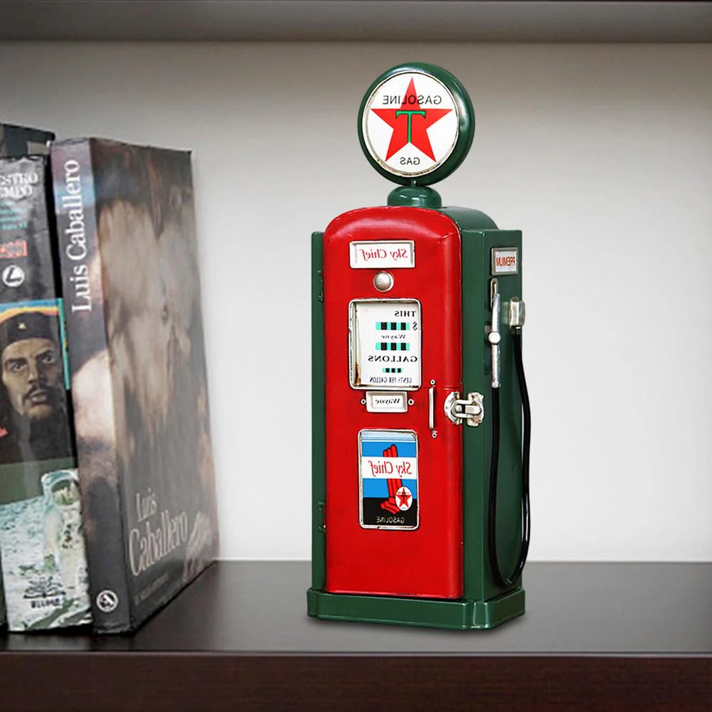 Nostalgic American Country Petrol Pump - Image 1