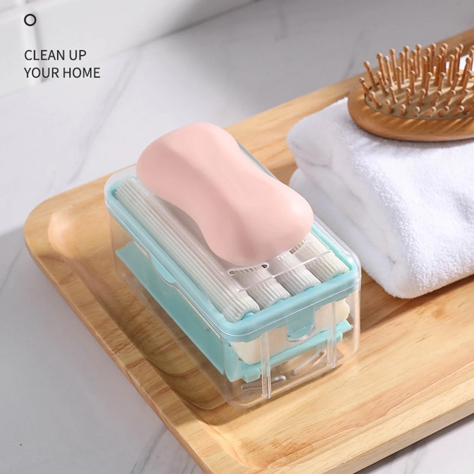 Foaming Soap Drainer Box Brush - Image 3