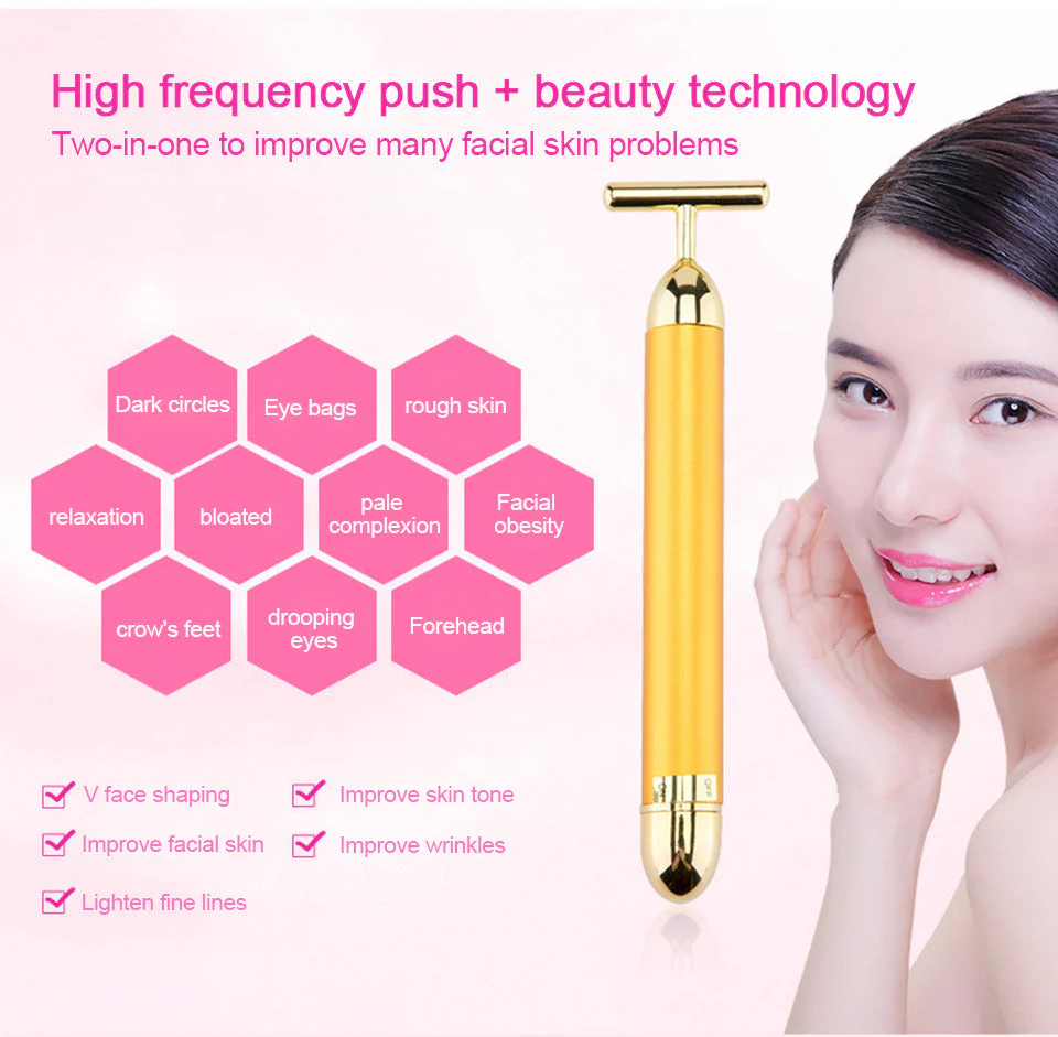 Anti-Wrinkle Skin Tightening Face Lifter Roller - Image 2