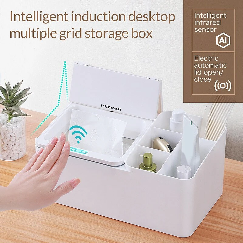 Smart Sensor Cosmetic Jewelry Storage Box - Image 2