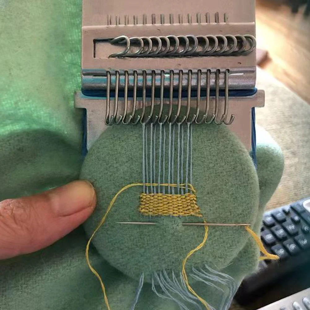 Hand Knitting DIY Small Weaving Loom Kit - Image 2