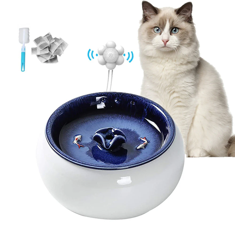 Automatic Ceramic Smart Pet Water Fountain - Image 2