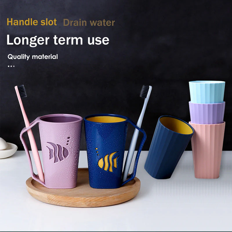 Nordic Minimalist Toothbrush Holder Cup - Image 2