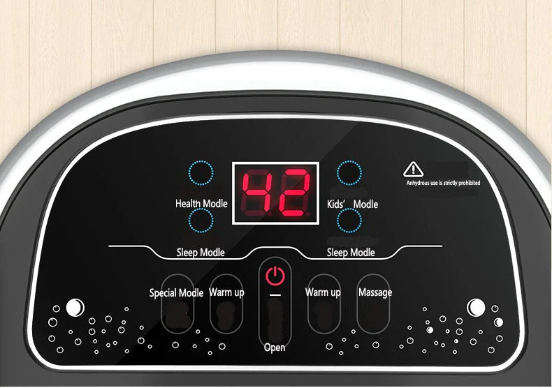 Automatic Vibration Heated Foot Massage Bath - Image 3