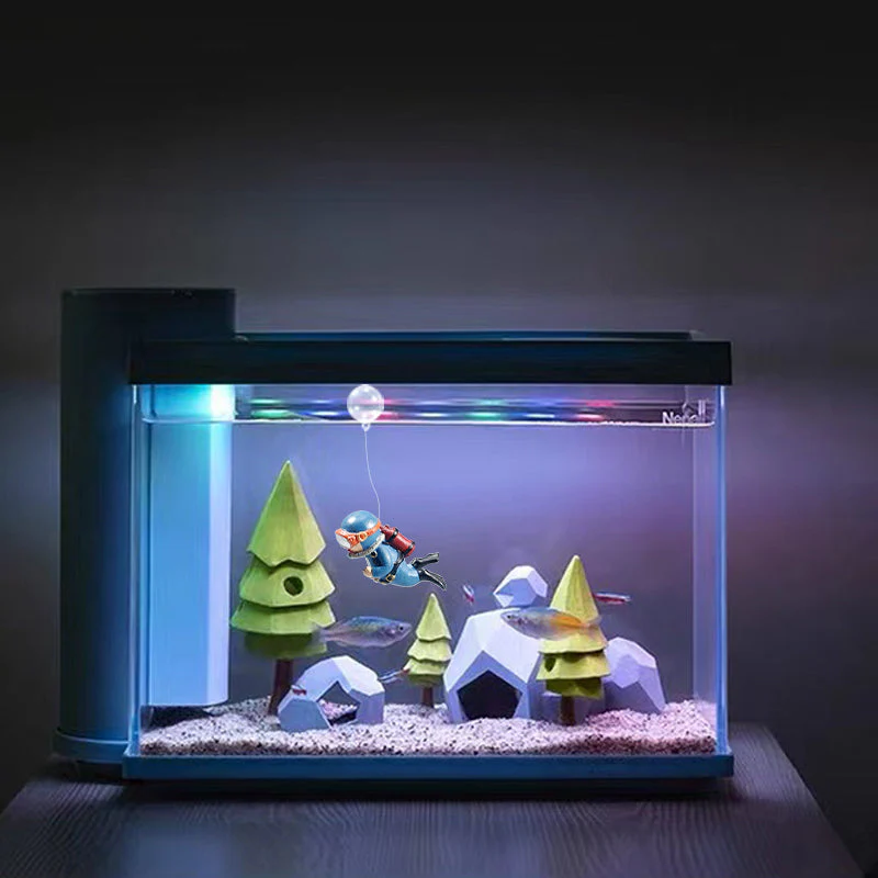 Aquarium Floating Diver Ornament - Image 3