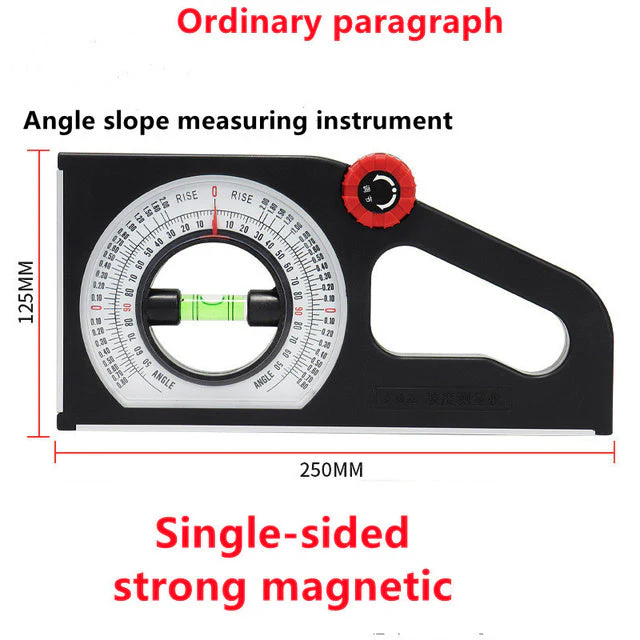 Multifunctional Magnetic Protractor Angle Finder Slope Meter - Image 2