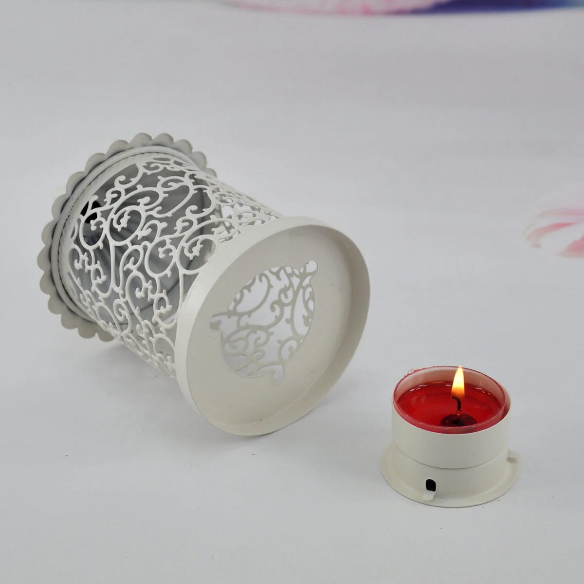Romantic Moroccan Style Candle Holder - Image 2