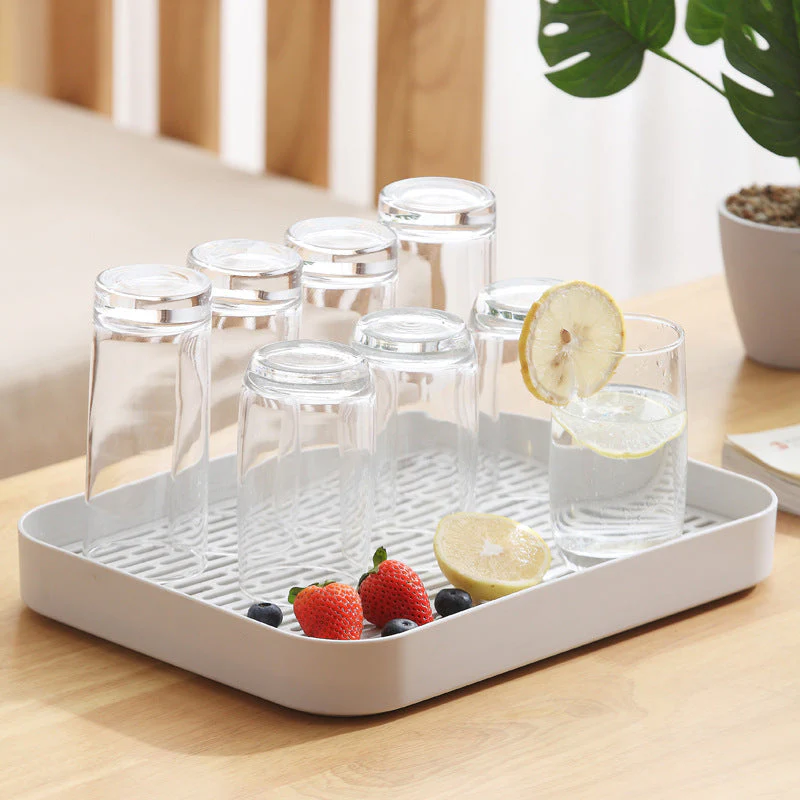 Double Layer Easy Clean Dish Drainer Tray - Image 1