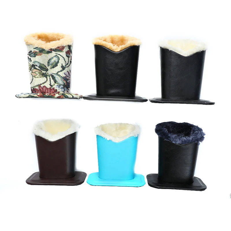 Leather Plush Safe Eyeglass Holder - Image 2