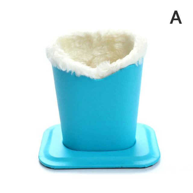 Leather Plush Safe Eyeglass Holder - Image 3