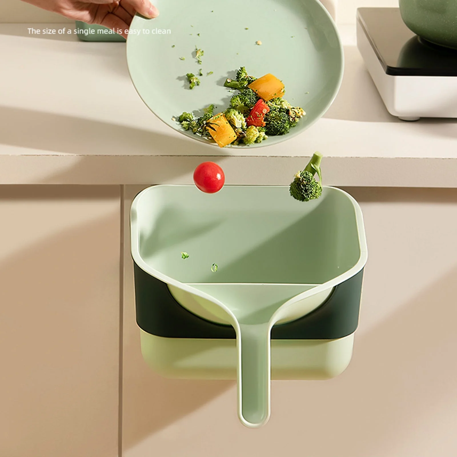 Cabinet Door Removable Kitchen Trash Can - Image 3