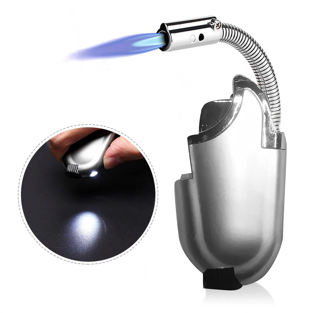 Outdoor Windproof LED Camping Jet Lighter - Image 1