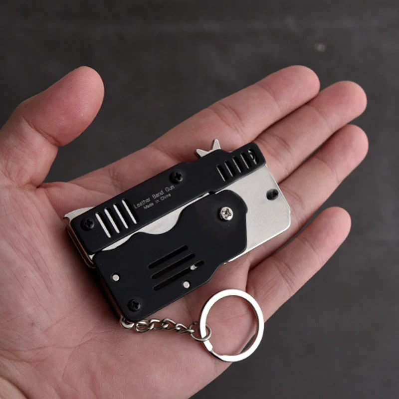 Mini Rubber Launcher Toy Gun - Image 3