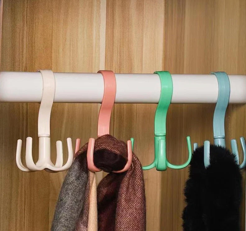 Rotating Four-Claw Wardrobe Organizer Hanger - Image 3