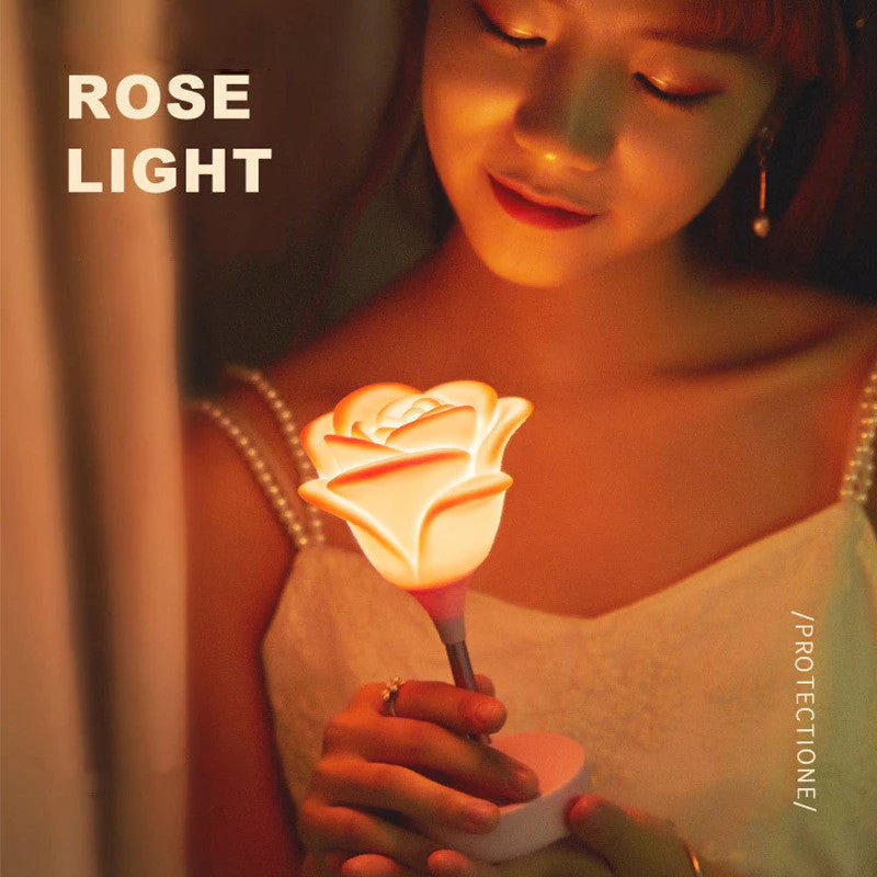 Rose Flower Romantic Touch Night Light - Image 2