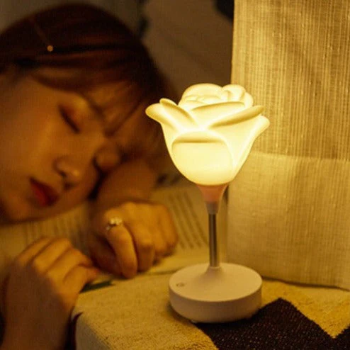 Rose Flower Romantic Touch Night Light - Image 3