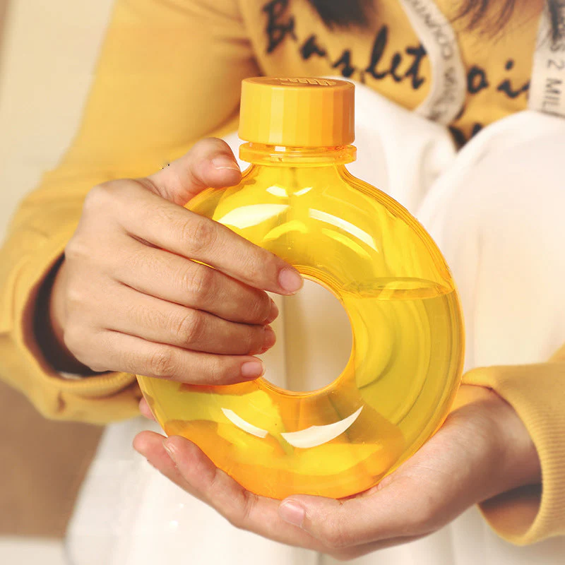 Creative Anti-fall Donut Water Bottle - Image 1