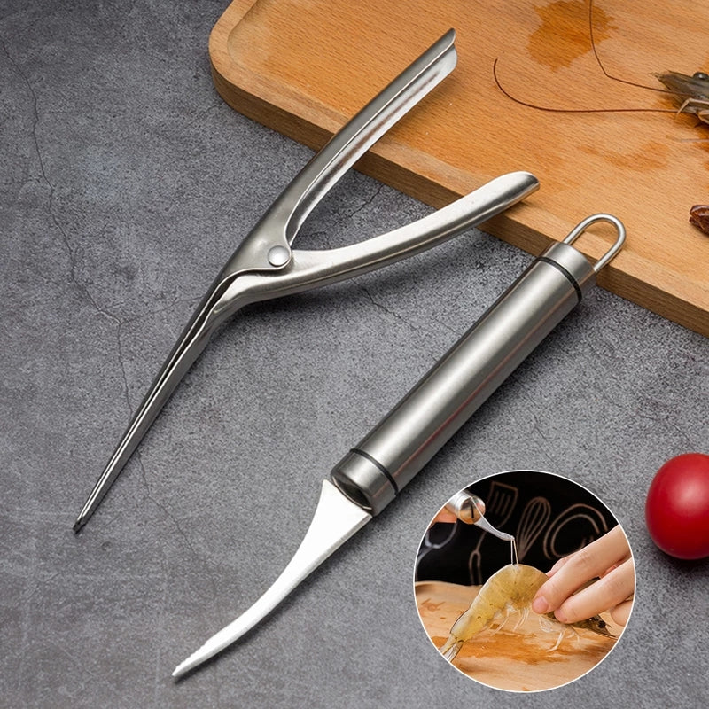 Shrimp Cleaner Stainless Steel Cutter - Image 1
