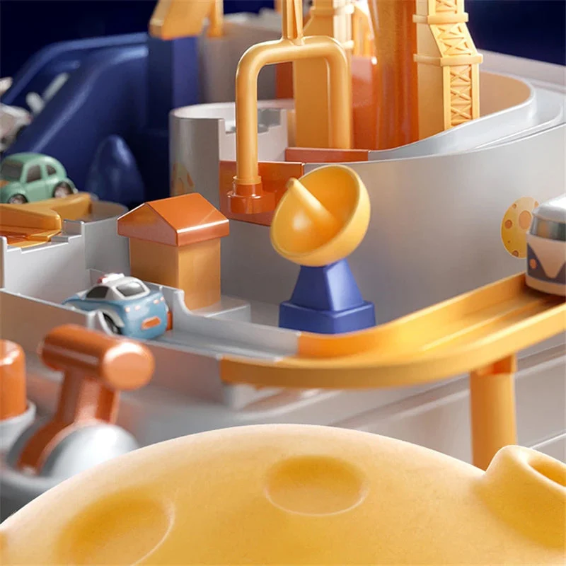 Space Panda Car Racing Toys - Image 2