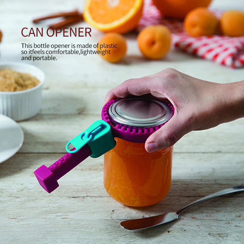 Zipper Silicone Bottle Opener - Image 2