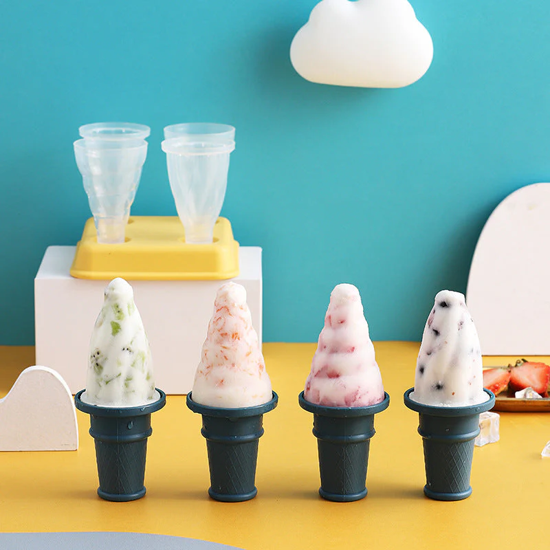 Reusable Ice Cream Popsicle Mold Pack - Image 2