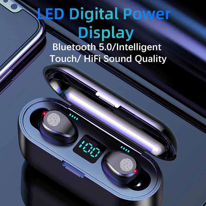 Wireless Ultimate Headset with 2000mAh Powerbank Case - Image 3