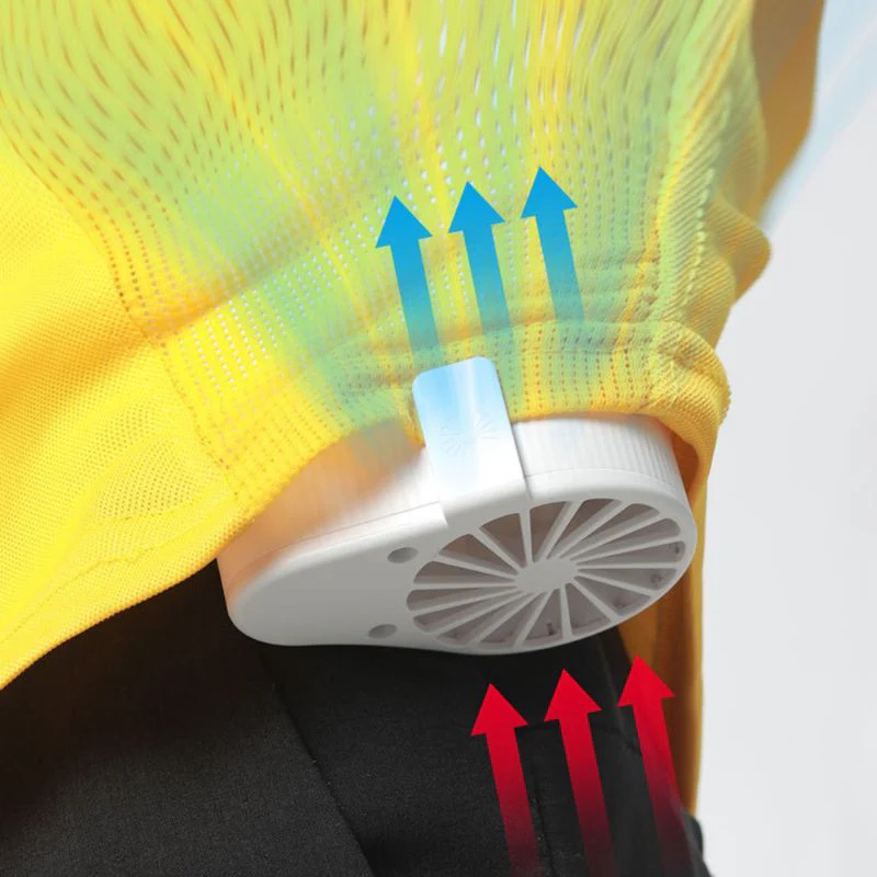Portable Rechargeable Hands-Free Waist Fan - Image 2