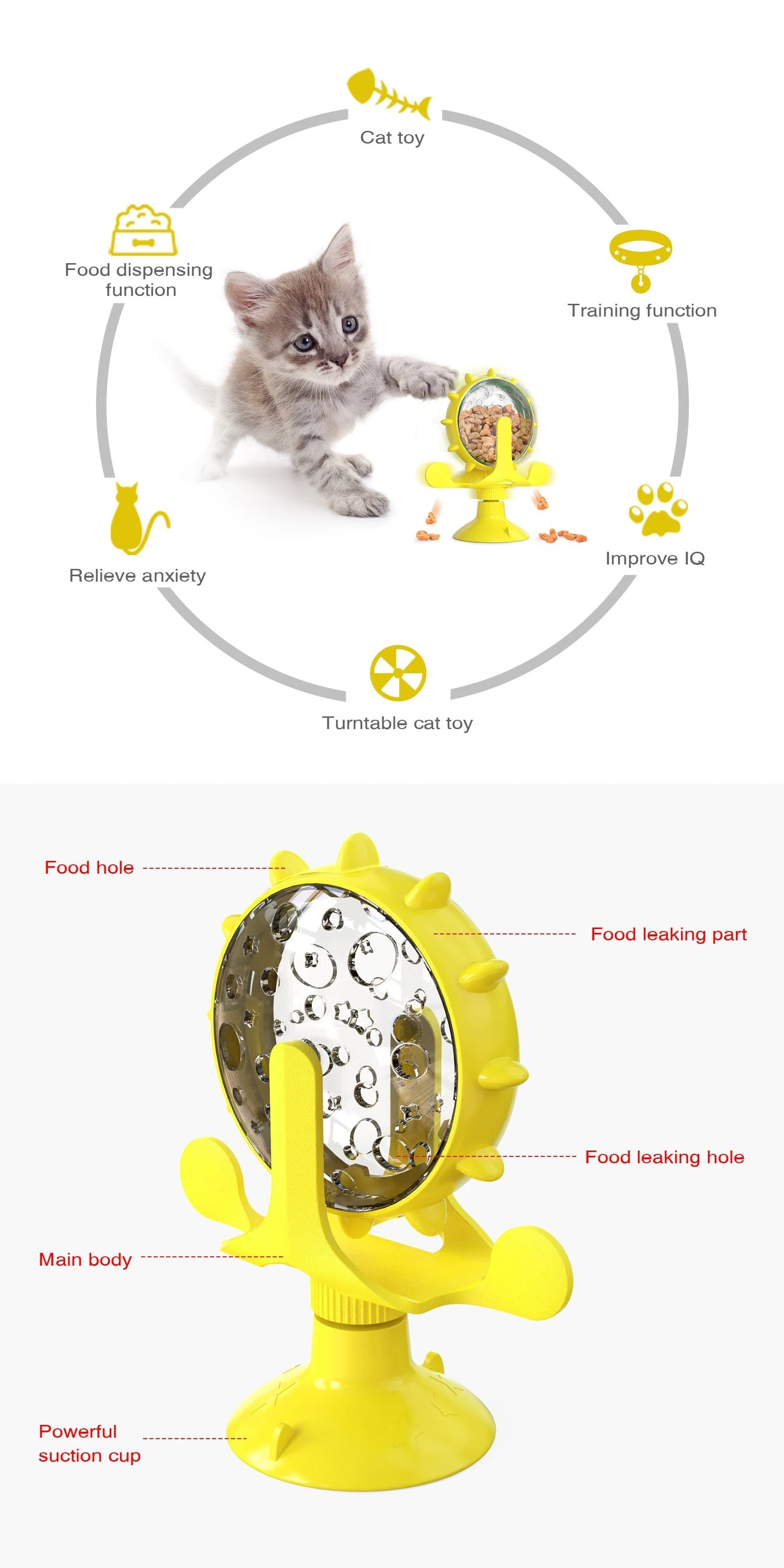 Interactive Pet Toy Slow Feeder - Image 3